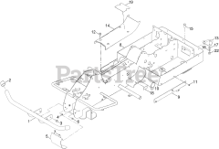 Toro 75500 (eS 3000 SD) - Toro 76cm Rear-Engine Riding Mower, 72V (SN: 321000001 - 321999999) (2021)