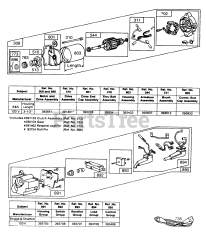 Briggs & Stratton 170432-1663-XX - Briggs & Stratton Horizontal Engine Electric Starter and Starter