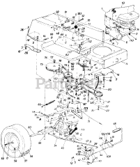 MTD 138-679-000 - MTD Lawn Tractor (1988) Parts