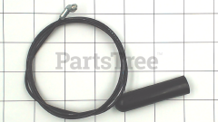 Snapper 47092 Clutch Cable, Pull - image 3