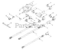 Cub Cadet 457 (590-457-000) - Cub Cadet Backhoe att Hydraulic Plumbing To Tractor 457 Backhoe
