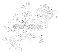 Exmark ZSL3620 - Exmark Z-Spray LTS Stand-on Sprayer, 3.8 GPM Pump (SN: 408644346 - 411294211) (Rev A) (2021)