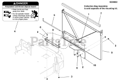 Ferris 5600882 - Ferris Bagger Mount Kit for 52" Evolution Mower