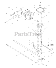 White Outdoor 190-825-101 - White Outdoor 30" Hydraulic Tiller Attachment (2002)