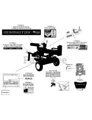 Remington RM 23 (24BF53MX783) - Remington Log Splitter (2015)