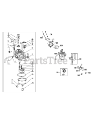 Troy-Bilt 490-SUA - Troy-Bilt Engine 490-SUA Carburetor