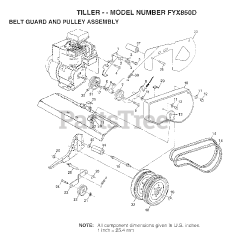 Electrolux/AYP FYX 850 D - Electrolux/AYP Tiller