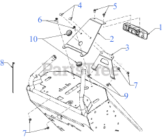 Cub Cadet 59A50005 (59A50005150) - Cub Cadet LED Light Kit (2018) General Assembly