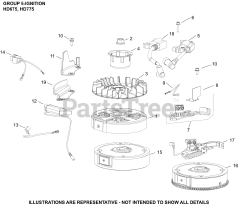 Kohler HD675-3003 - Kohler HD Series Engine, Basic Version, 6.75 ft-lbs, 149cc 05 Ignition/Charging