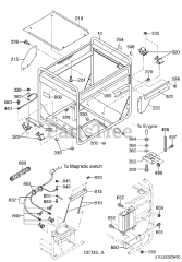 Subaru Robin RGV10K83031 - Subaru Robin Generator 2300 Pipe Frame