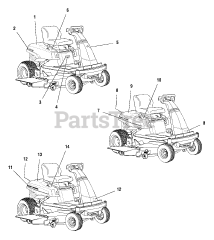 Simplicity 1693143 - Simplicity 44" Zero-Turn Mower, 16hp Decals - Brand &amp; Models