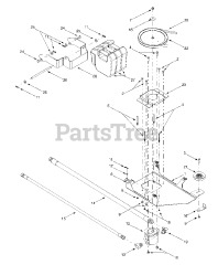MTD 190-825-000 - MTD Hydraulic Tiller Attachment (2000)