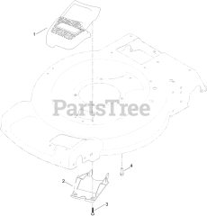 Toro 136-9124 - Toro Belt Cover Kit for AWD Recycler Mower