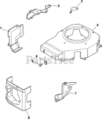 Kohler CV14-14106 - Kohler Command PRO Engine, Basic Version, 14hp Blower Housing &amp; Baffles 6-27-88