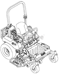 Exmark PNS720KC523 - Exmark 52" Pioneer S-Series Zero-Turn Mower, Kohler ZT720 (SN: 314000000 - 314999999) (2014)