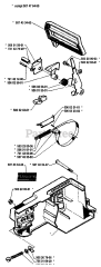 Husqvarna 33 - Husqvarna Chainsaw (1986-12) Chain Brake Assembly