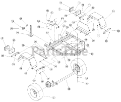 Bear Cat CH 8993 H - Bear Cat 8" Chipper, 993cc Briggs & Stratton Turntable (SN: 5VJAA0418GW005194 & Above)