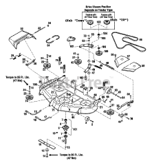 Troy-Bilt 14051 - Troy-Bilt 42" Side-Discharge Mower Deck (SN: 140510100101 & Above)