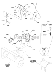 Canadiana 1696485-00 (CH 842100 SE) - Canadiana 33" Snow Thrower, Canada (2015)