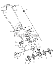 Yard Machines Y 128 (21AK125G900) - Yard Machines Tiller (2012)