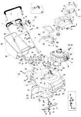 Central Park 126-376-046 - Central Park Walk-Behind Mower (1986) (Central Hardware)