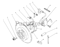 Toro 62040 (T 4000 D) - Toro Generator (SN: 004000001 - 004999999) (1984)