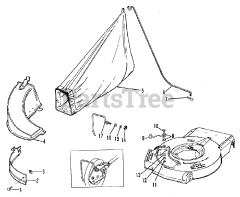 Homelite M-21 E (990861) - Homelite Walk-Behind Mower