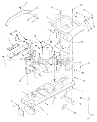 Toro R2-17K501 (227-5) - Toro Lawn Tractor (1990)