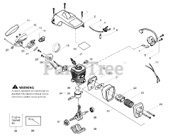 Poulan 2550 T - Poulan Titanium Chainsaw (2006-09)