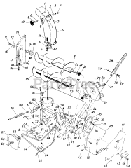 MTD 31340-7 - MTD Snow Thrower (1987)