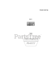 Kawasaki FS481V-AS25 - Kawasaki Engine LABEL