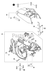 Shindaiwa 493 - Shindaiwa Chainsaw (SN: C97813001001 - C97813999999)