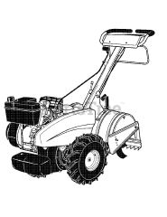 Yard Machines 21AA413H752 - Yard Machines Tiller (2006) (Walmart)
