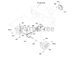 Snapper H 1226E (1696176-00) - Snapper 26" Snow Thrower, 11.5hp