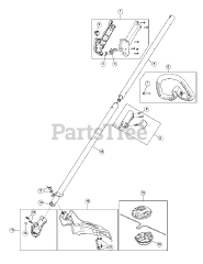 Murray MS 2560 (41CDZ22C768) - Murray String Trimmer General Assembly