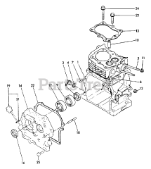 Echo TP-2000 - Echo Trash Pump Cylinder Block