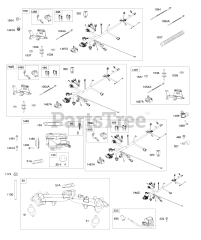 Briggs & Stratton 61E377-0015-J1 - Briggs & Stratton Horizontal Engine Wire Harness, Throttle Body, Intake Manifold