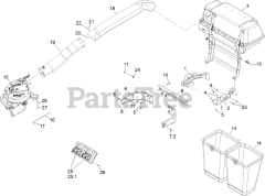 Exmark 146-3266 - Exmark Ultravac 2 Bag Collection System (SN: 417930746 & Above) (Rev A) (2025)