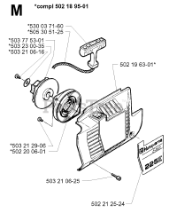 Husqvarna 225 E - Husqvarna Handheld Edger (1997-02) STARTER