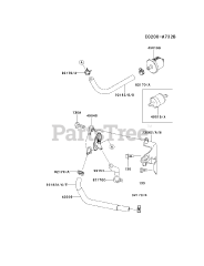 Kawasaki FH601V-GS21 - Kawasaki Engine FUEL-TANK/FUEL-VALVE