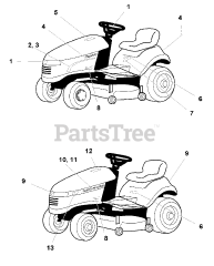 Simplicity 1694202 - Simplicity Regent 44" Lawn Tractor, 16hp