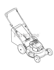 MasterCut by MTD 11A-544C059 - MasterCut by MTD Walk-Behind Mower (2009)
