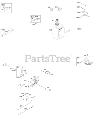 Briggs & Stratton 214707-0113-E1 - Briggs & Stratton Vertical Engine Controls, Ignition