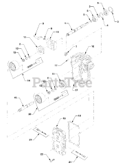 Cub Cadet 5254 E (54BE542-710) - Cub Cadet Compact Tractor Hydrostatic Transmission