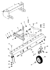 Ariens 834016 - Ariens 48" Mower Deck (SN: 000101 & Above)