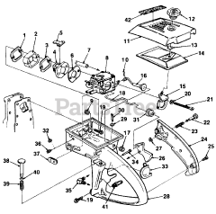 Homelite XL 12 (UT-10456) - Homelite Chainsaw Carburetor Chamber