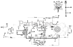 MTD 131-784G - MTD Lawn Tractor (1991)