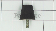 Gravely 07533000 Stud Mount Rubber Cone Bumper