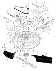 Briggs & Stratton 309003x99NA - Briggs & Stratton 30" Rear-Engine Riding Mower (2004) (AAFES)