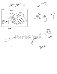 Briggs & Stratton 25P132-0006-G1 - Briggs & Stratton Horizontal Engine